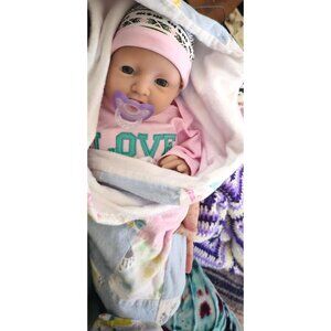 🆕20 inch Full Body Silicone Baby Dolls Girl With Realistic Two Lower Teeth